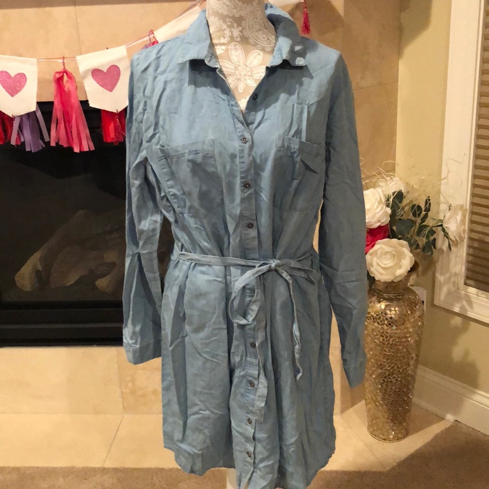 Forever 21 Chambray Dress